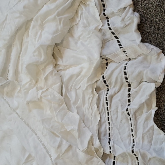 NWT Lulu's Womens Comfort Swing Mini Linen Blend Sleeveless Dress sz M - Picture 10 of 11